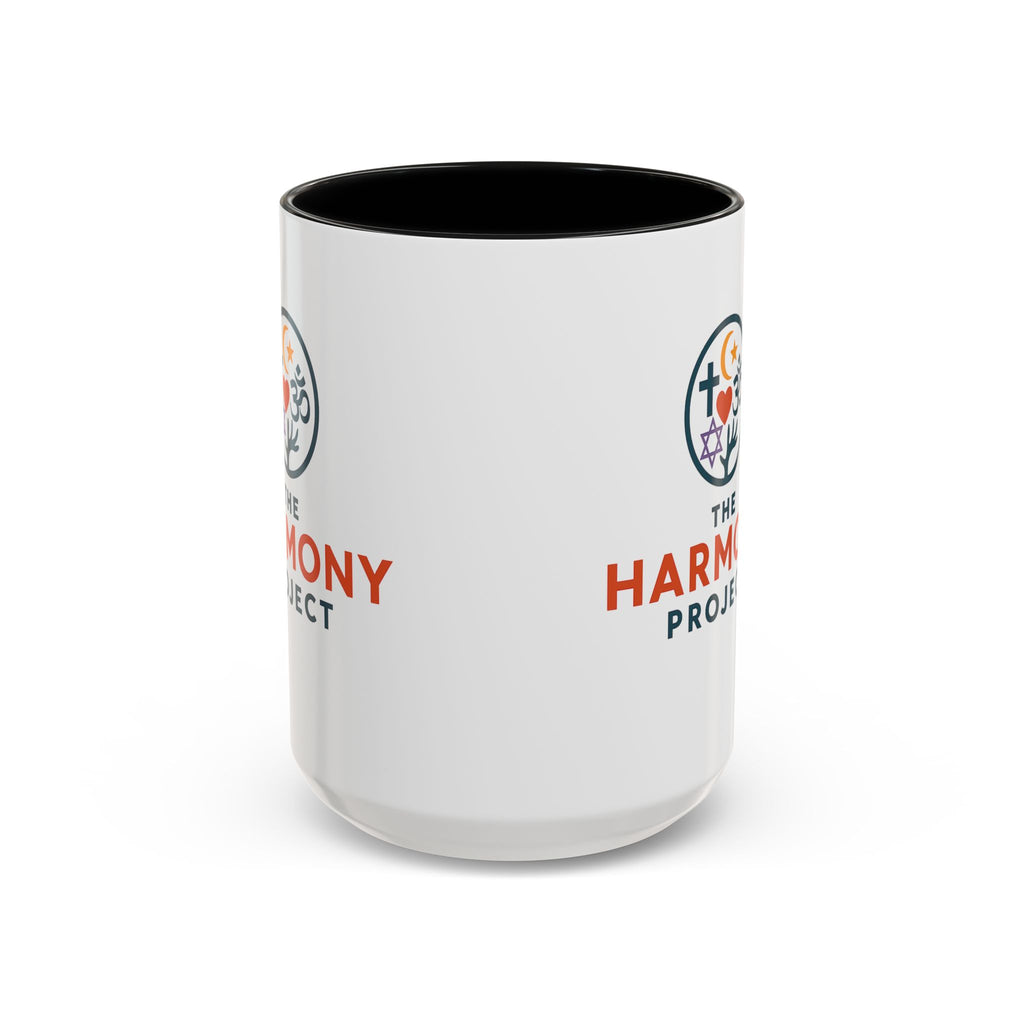 Harmony Project Accent Coffee Mug - Inspirational Gift for Spirituality Lovers, Perfect for Holidays, Ceremonies, or Daily Coffee