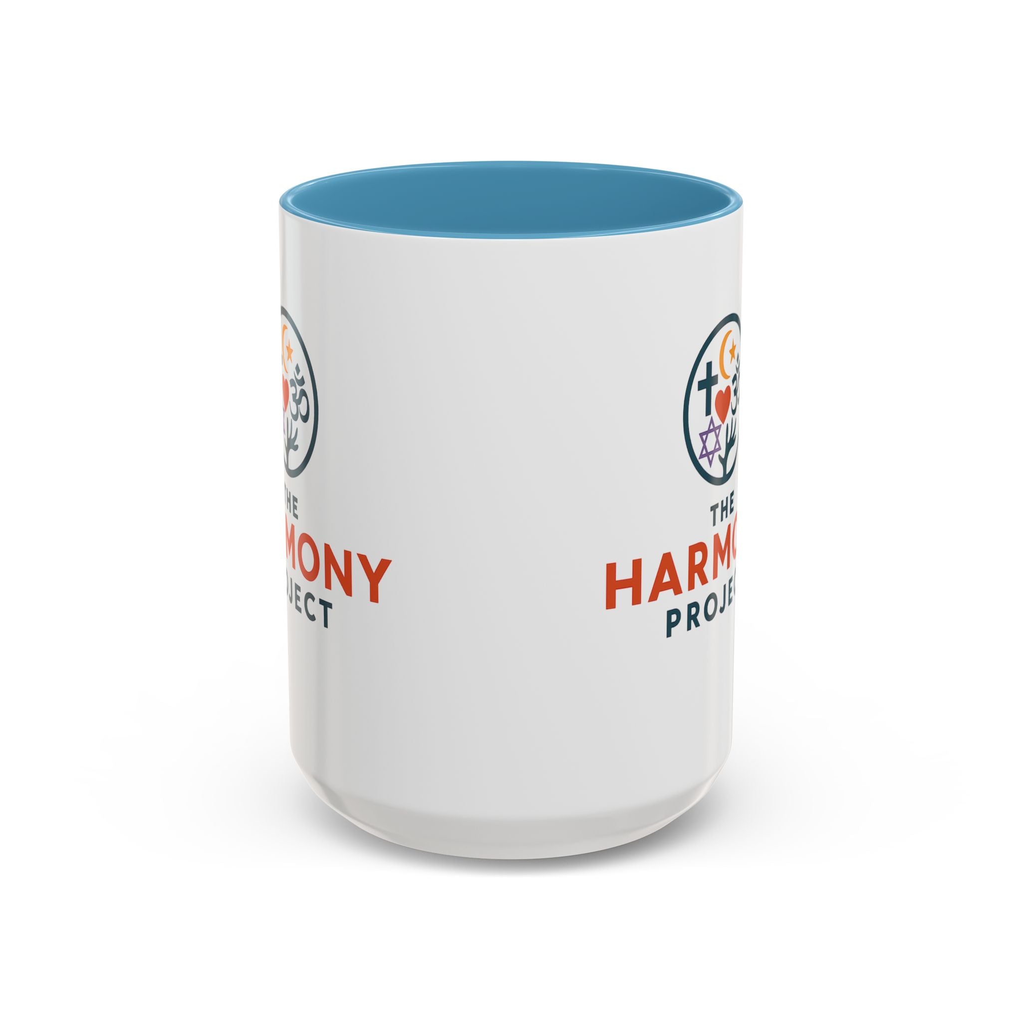 Harmony Project Accent Coffee Mug - Inspirational Gift for Spirituality Lovers, Perfect for Holidays, Ceremonies, or Daily Coffee