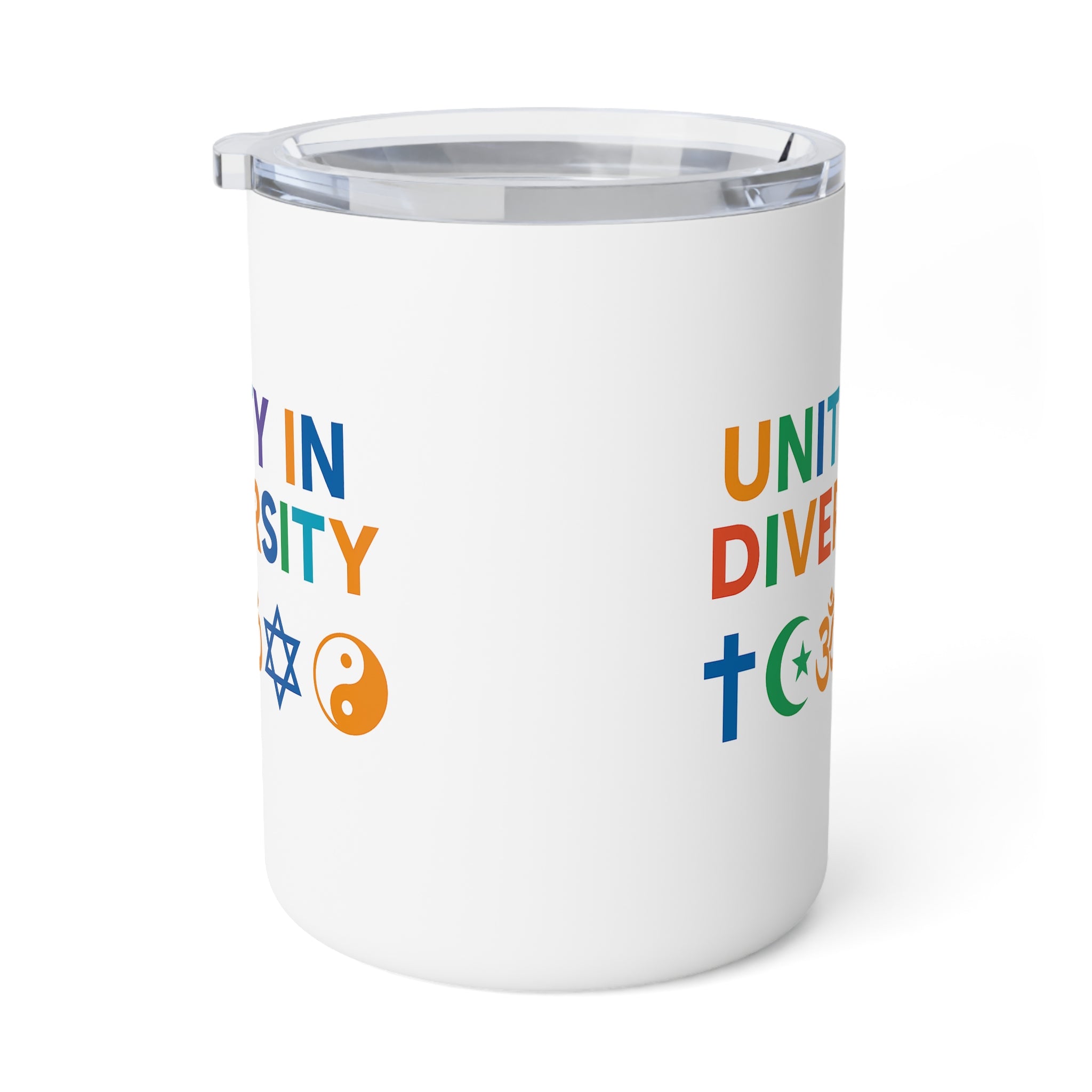 Unity in Diversity Insulated Coffee Mug, 10oz - Perfect for Reminding Us All of Togetherness, Unique Gift for Friends, Family, and [...]