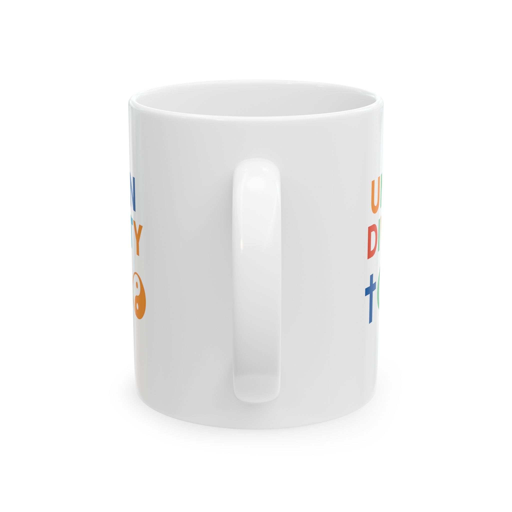Unity in Diversity Ceramic Mug - 11oz & 15oz | Inspirational Gift, Coffee Cup, Tea Mug, Equality, Multicultural Decor