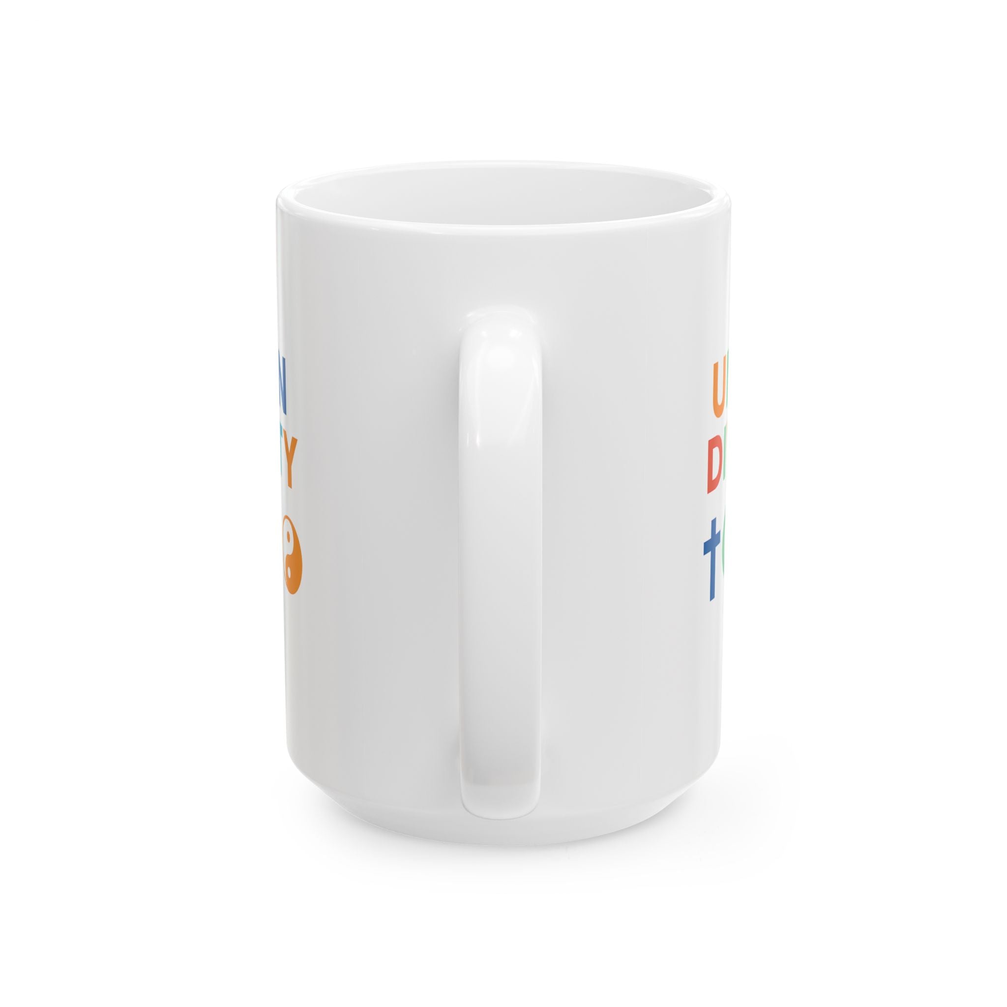 Unity in Diversity Ceramic Mug - 11oz & 15oz | Inspirational Gift, Coffee Cup, Tea Mug, Equality, Multicultural Decor